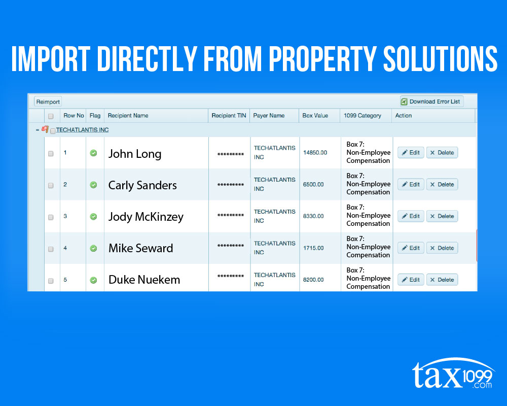 Import From Property Solutions